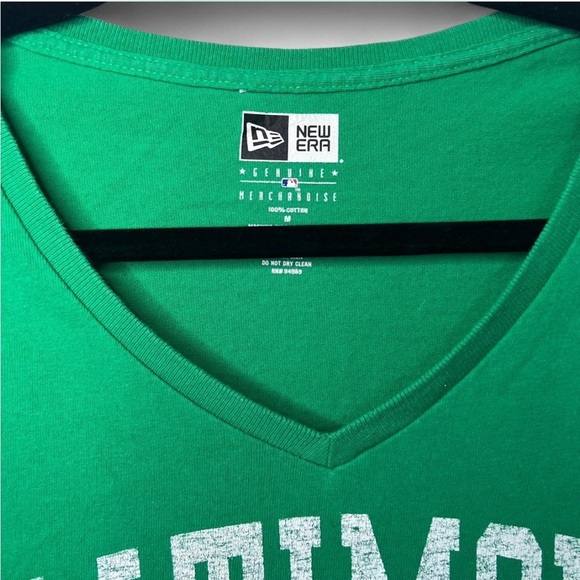 Baltimore Orioles Green Shamrock Tee | New Era Medium St. Patrick’s Day - Picture 3 of 4